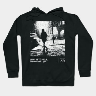 Joni Mitchell / Minimalist Graphic Artwork Design Hoodie